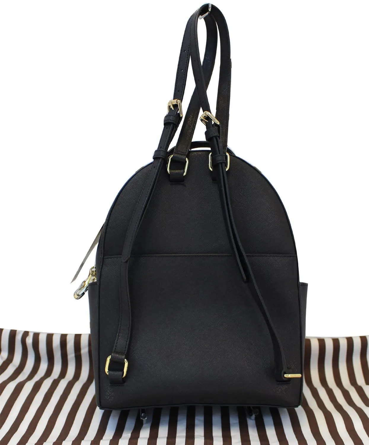 HENRI BENDEL WEST 57TH Saffiano Black leather Backpack