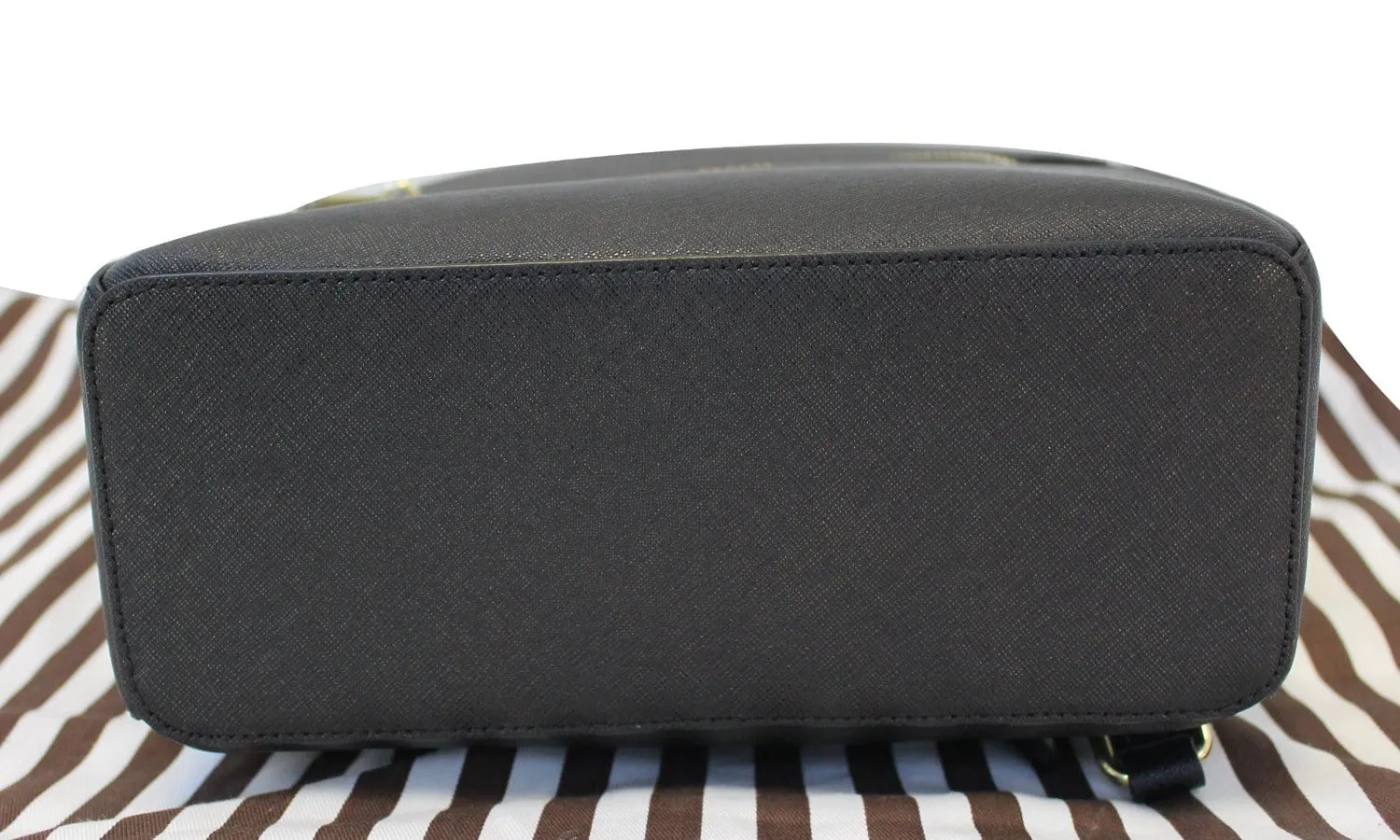 HENRI BENDEL WEST 57TH Saffiano Black leather Backpack
