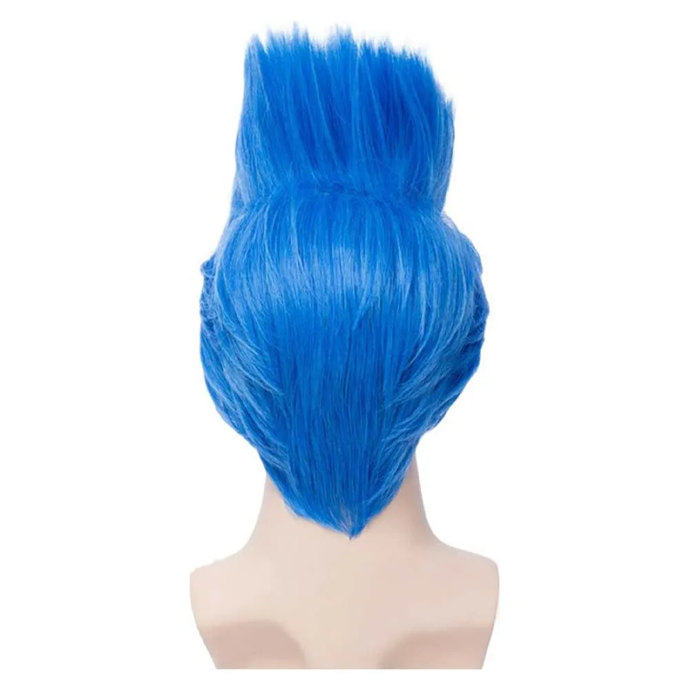 Hercules Hades Cosplay Wig Heat Resistant Synthetic Hair Carnival Halloween Party Props