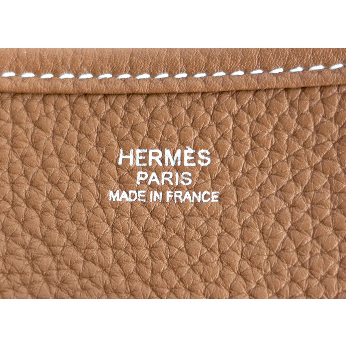 Hermes Gold Evelyne GM Crossbody Messenger Bag Celeb Fave