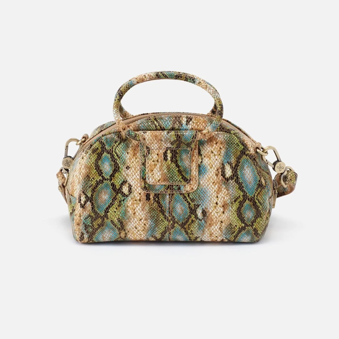 Hobo Sheila Small Satchel - Garden Snake