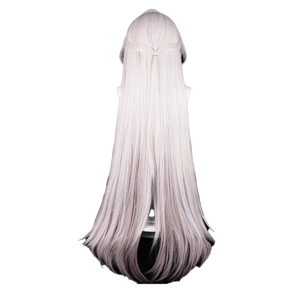 Honkai: Star Rail Acheron Raiden Bosenmori Mei Game Character Cosplay White Wig Heat Resistant Synthetic Hair