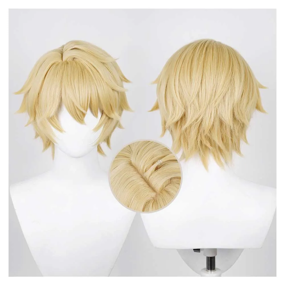 Honkai: Star Rail Gepard Landau Cosplay Wig Carnival Halloween Props