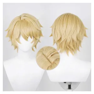 Honkai: Star Rail Gepard Landau Cosplay Wig Carnival Halloween Props