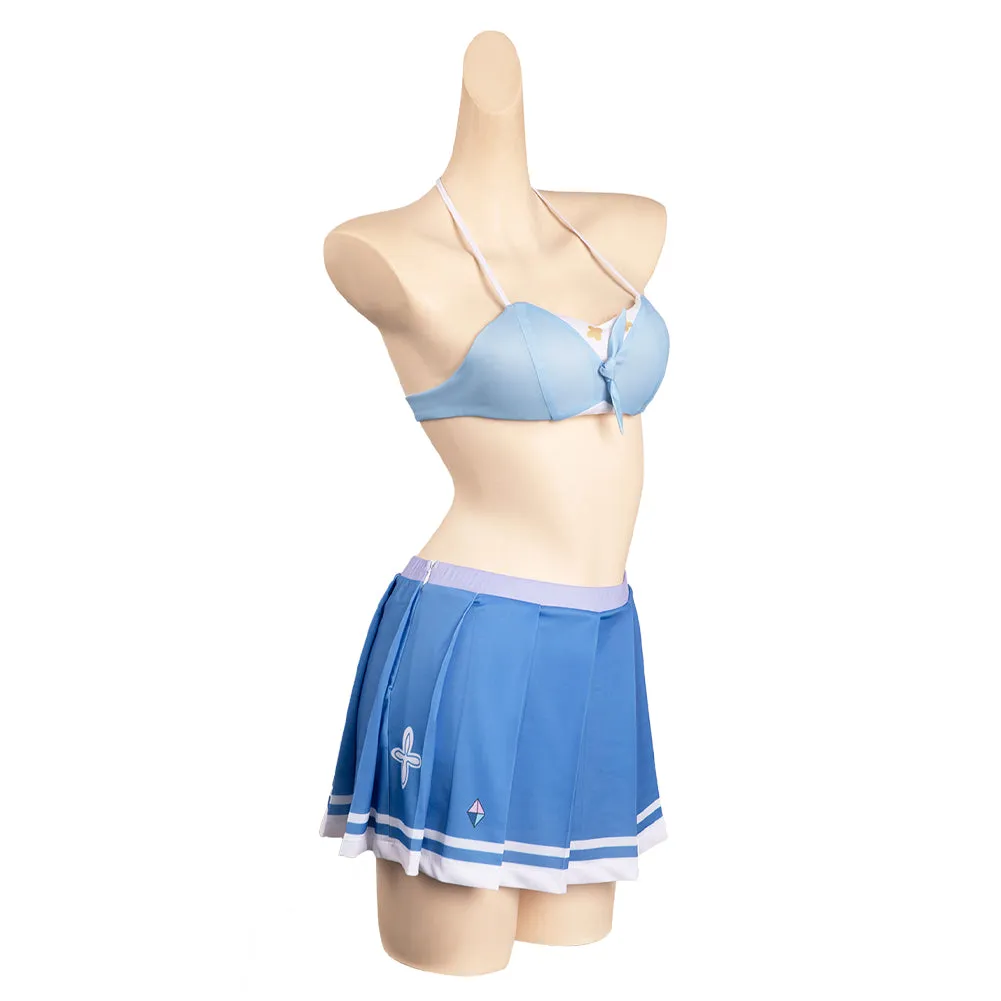 Honkai: Star Rail March 7th Original Design Swimsuit Cosplay Costume Halloween Carnival Suit