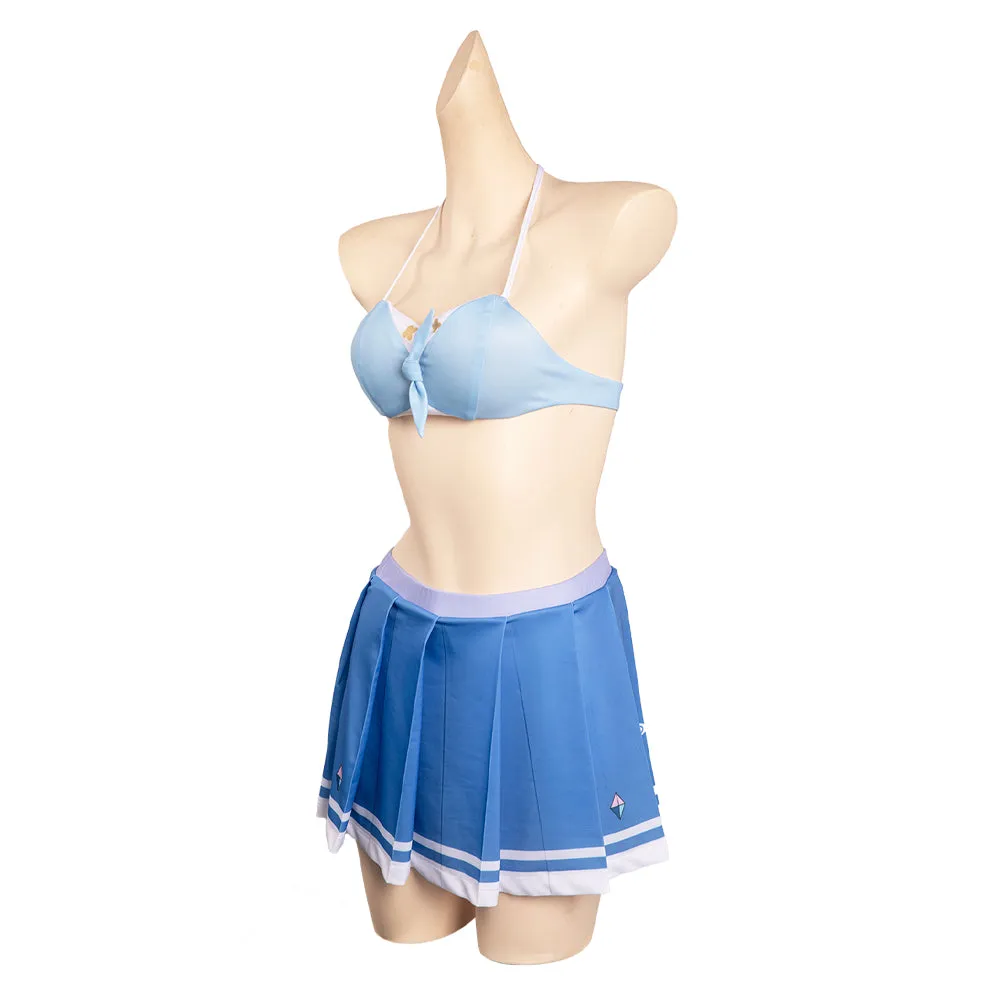 Honkai: Star Rail March 7th Original Design Swimsuit Cosplay Costume Halloween Carnival Suit