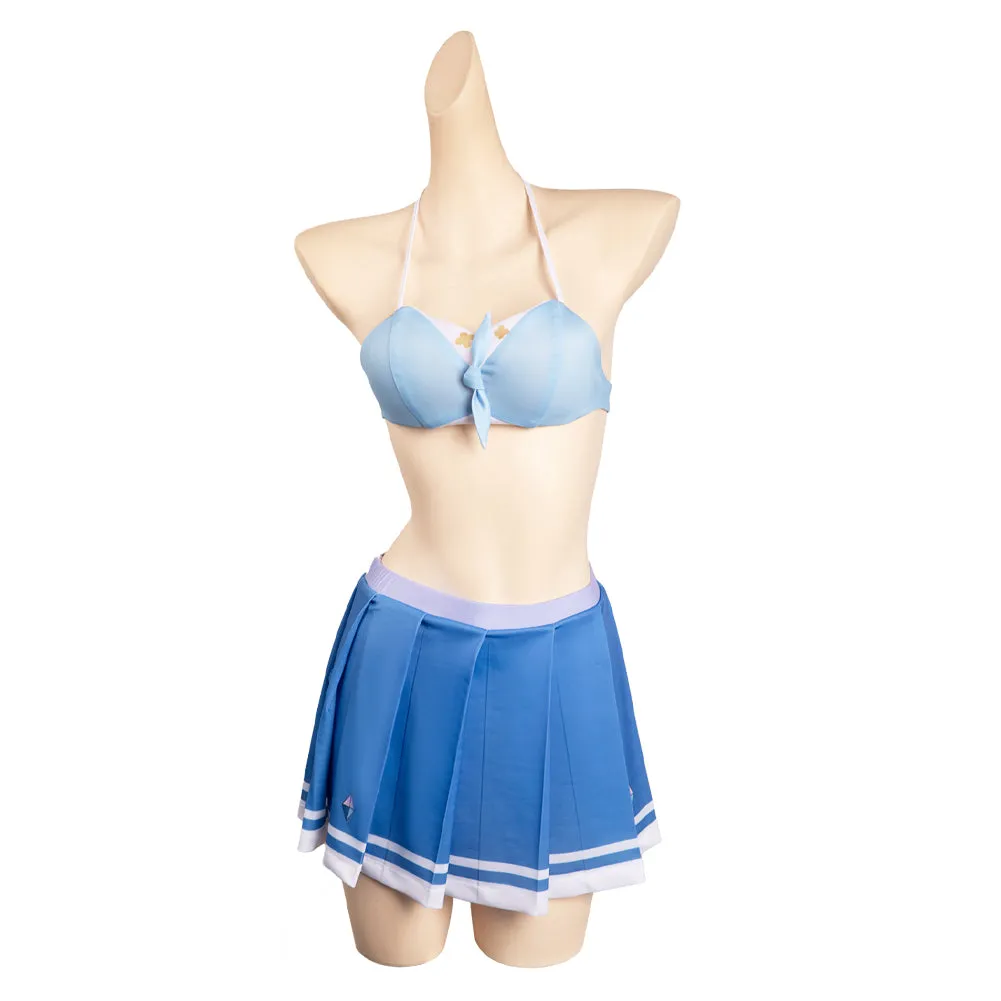 Honkai: Star Rail March 7th Original Design Swimsuit Cosplay Costume Halloween Carnival Suit