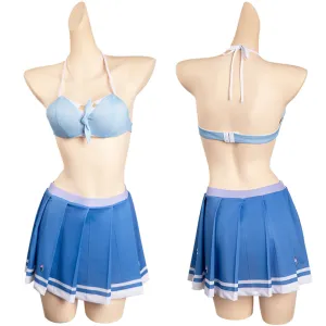 Honkai: Star Rail March 7th Original Design Swimsuit Cosplay Costume Halloween Carnival Suit