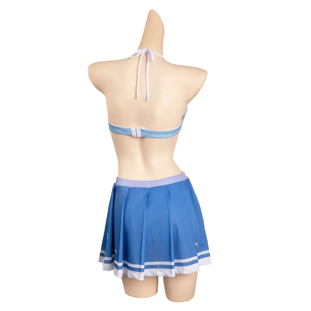 Honkai: Star Rail March 7th Original Design Swimsuit Cosplay Costume Halloween Carnival Suit