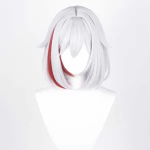 Honkai: Star Rail Topaz Game Character Cosplay White Wig Heat Resistant Synthetic Hair Props