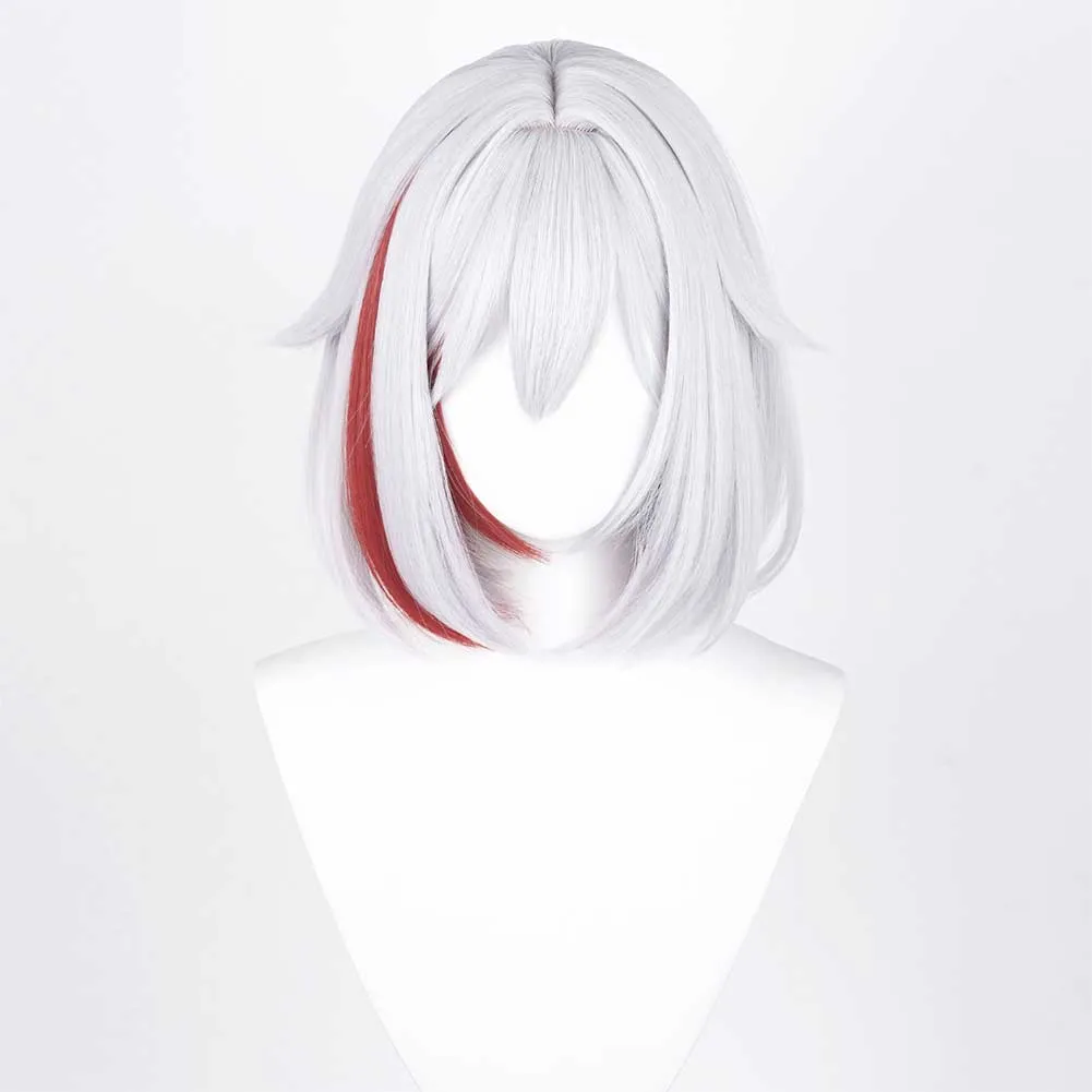 Honkai: Star Rail Topaz Game Character Cosplay White Wig Heat Resistant Synthetic Hair Props