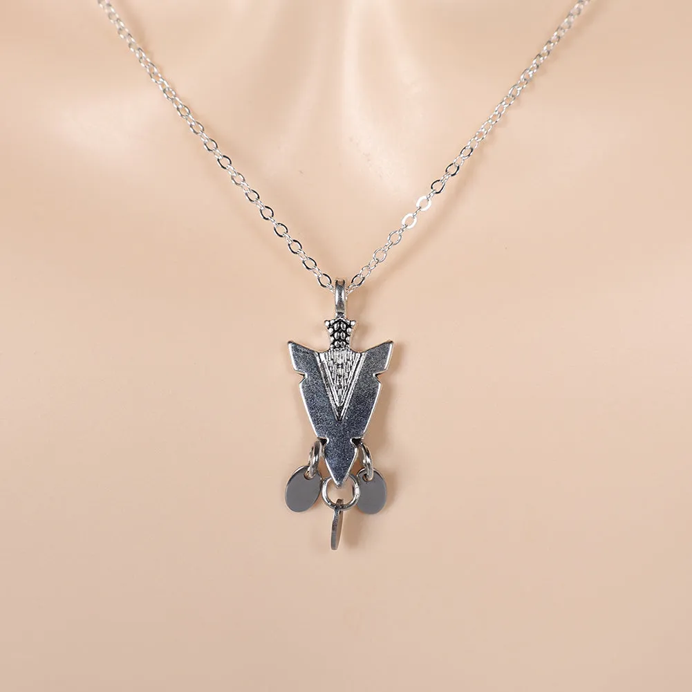 House of the Dragon 2 Rhaenys Targaryen Silver Necklace Cosplay Accessories Props