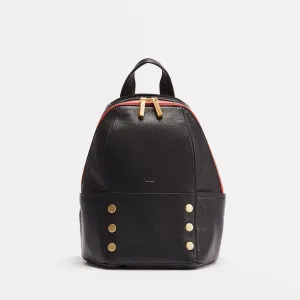 Hunter | Black/Brushed Gold Red Zip | Med
