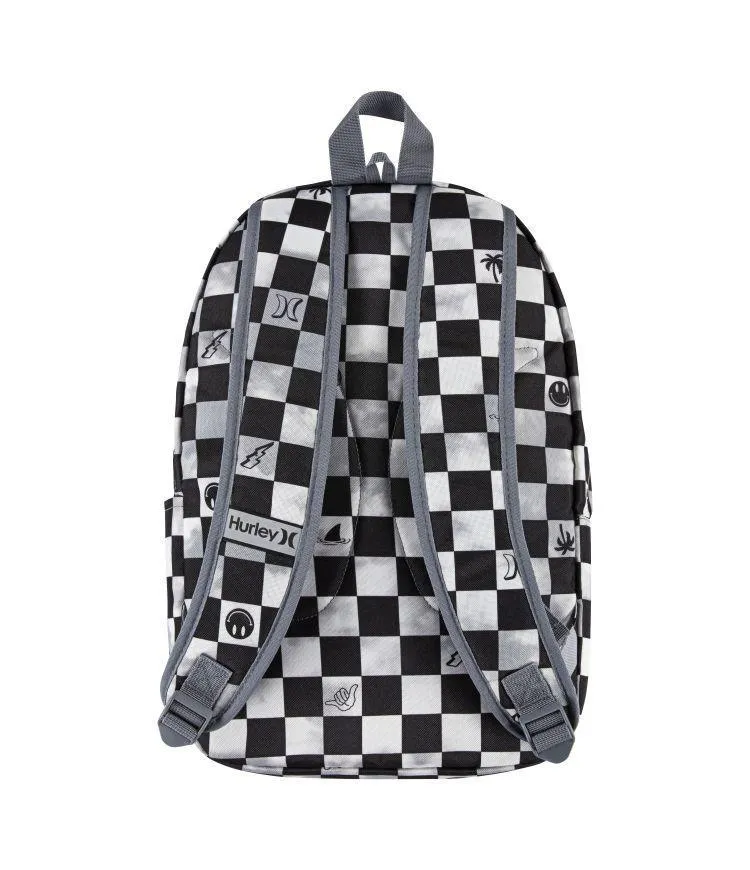 Hurley Backpack unisex - Dawn patrol Cool Grey  Black Check