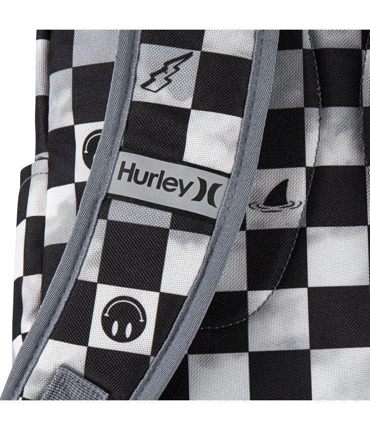 Hurley Backpack unisex - Dawn patrol Cool Grey  Black Check