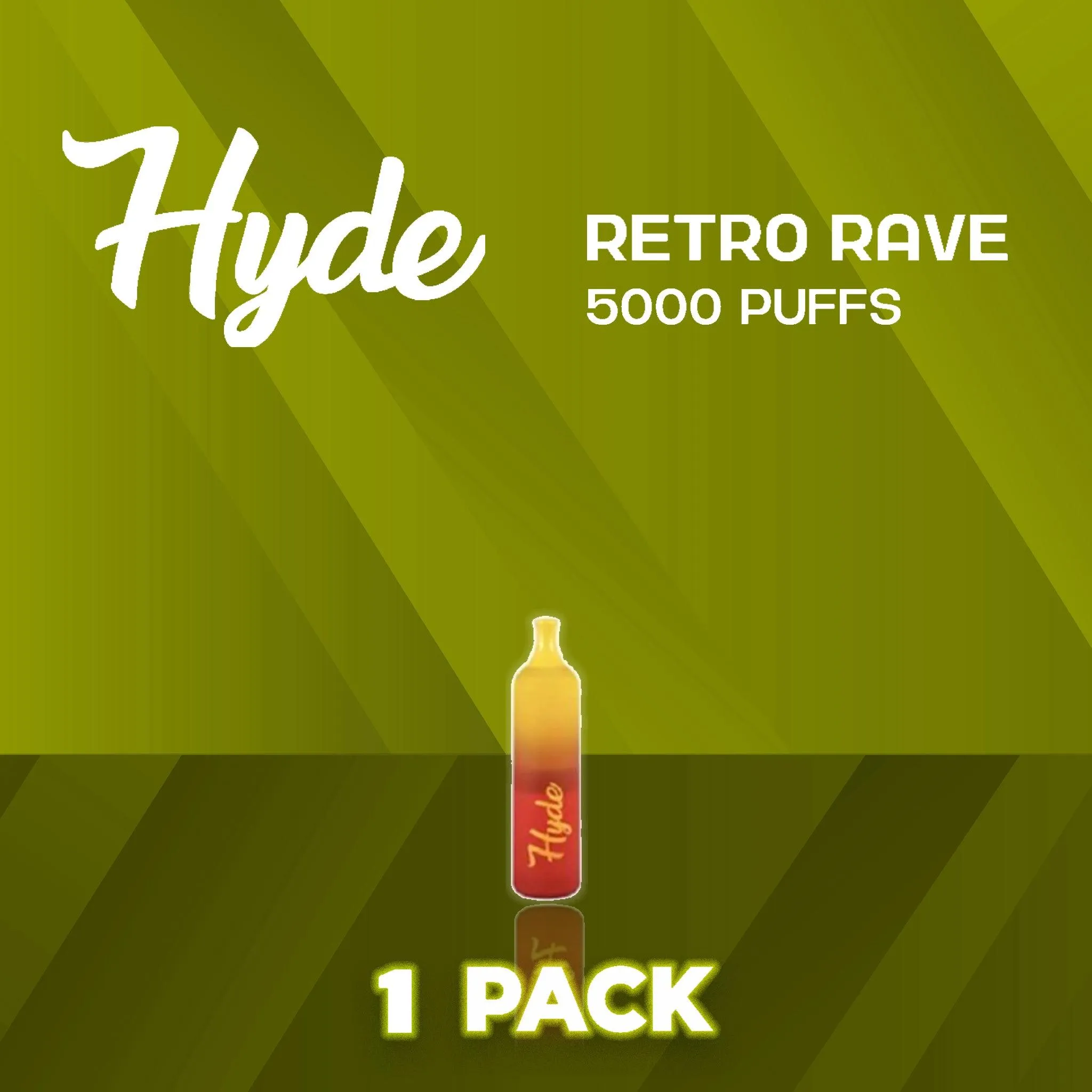 Hyde Retro Rave Recharge 5000 Puffs Disposable Vape - 1 Pack