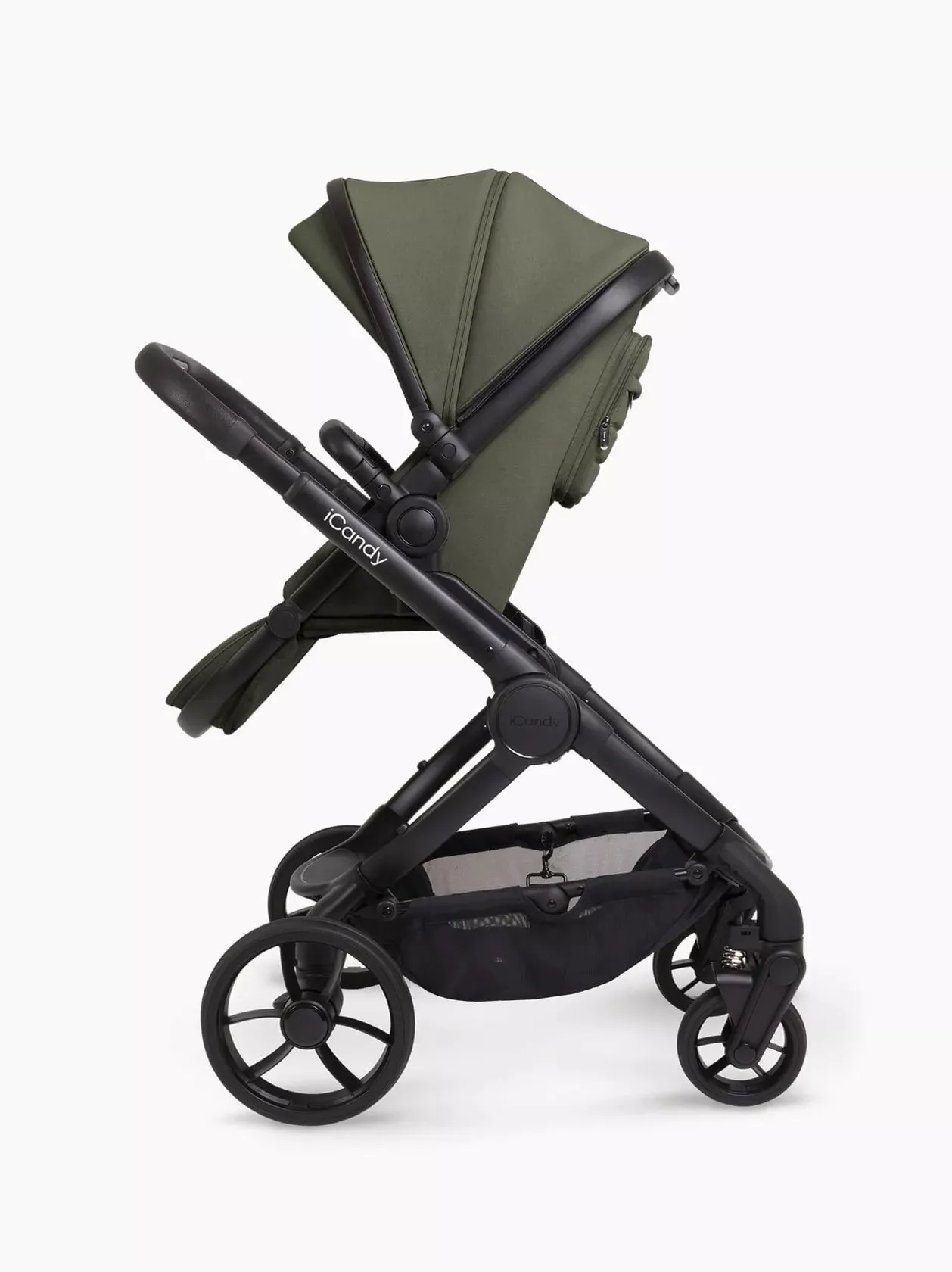 iCandy Peach 7 Complete Pushchair Bundle with Maxi-Cosi Pebble 360 Car Seat & Base - Ivy