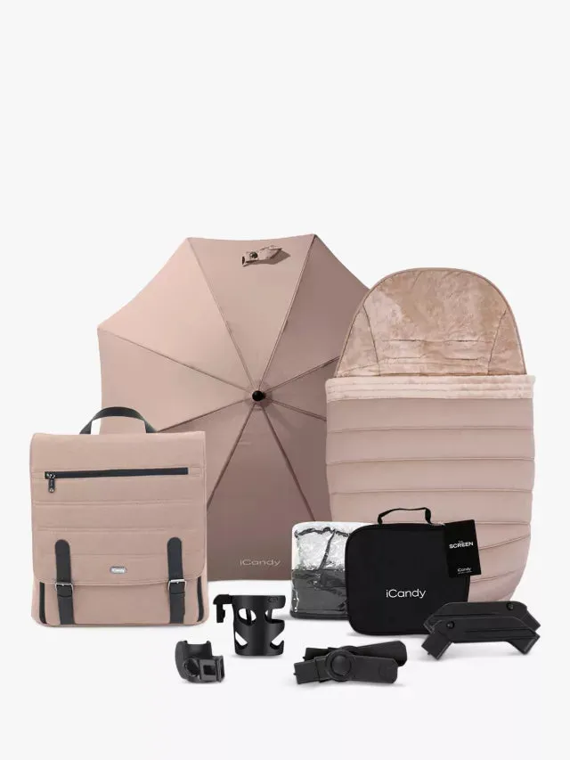 iCandy Peach 7 Pushchair Bundle - Cookie
