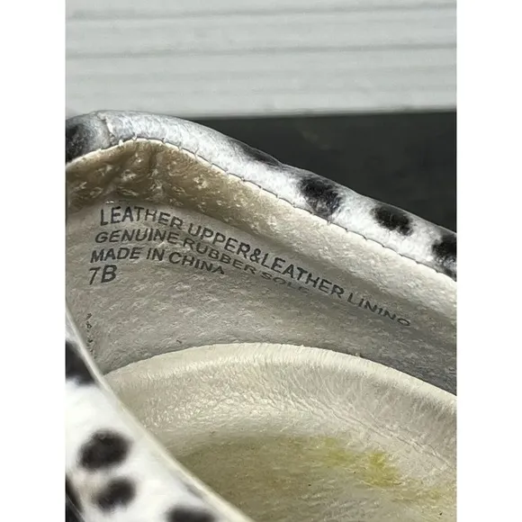 Icon Golf Art Casual Lace Up Walking Shoe Women 7 “Snow Leopard&quot; Dakota Sport454