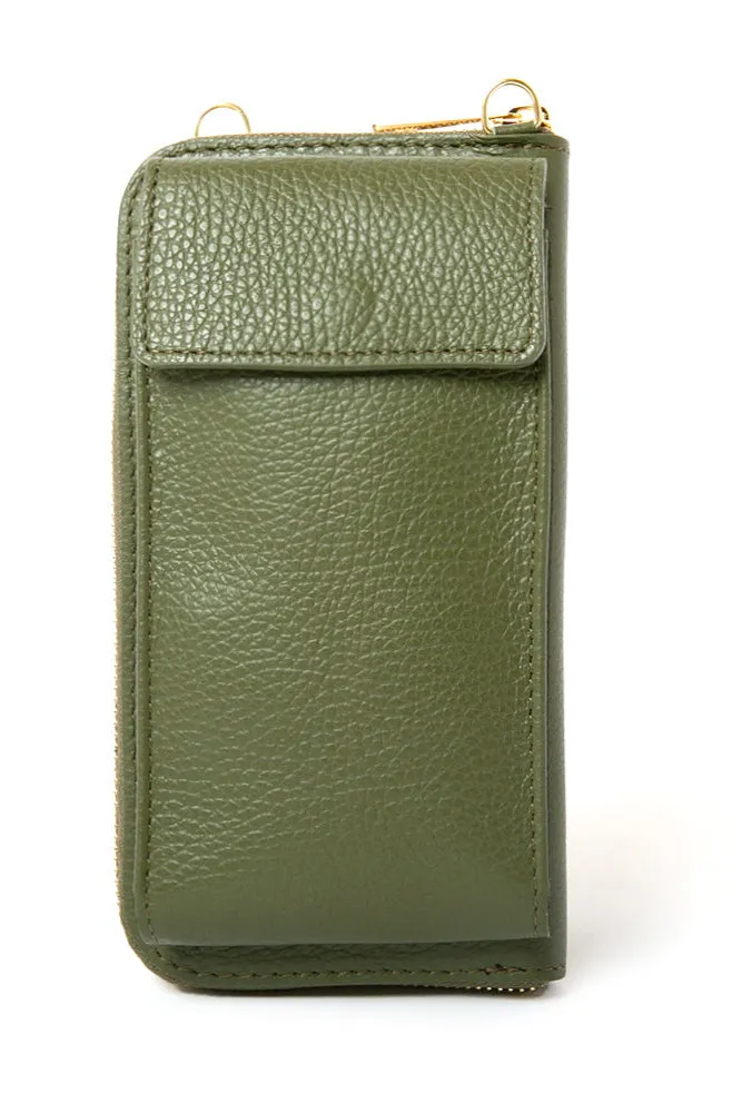 India Leather Crossbody
