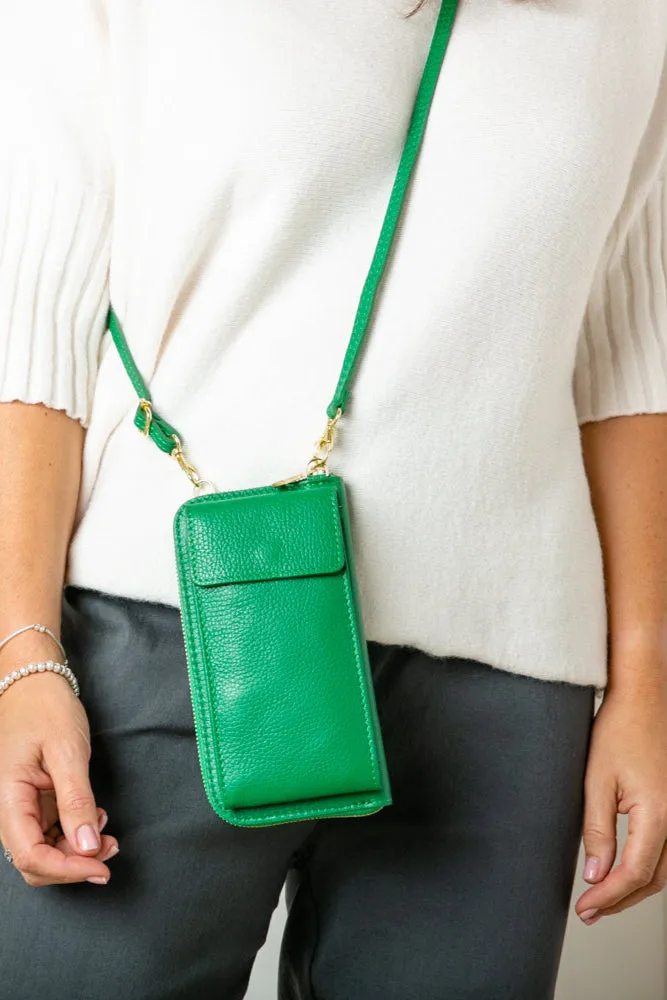 India Leather Crossbody