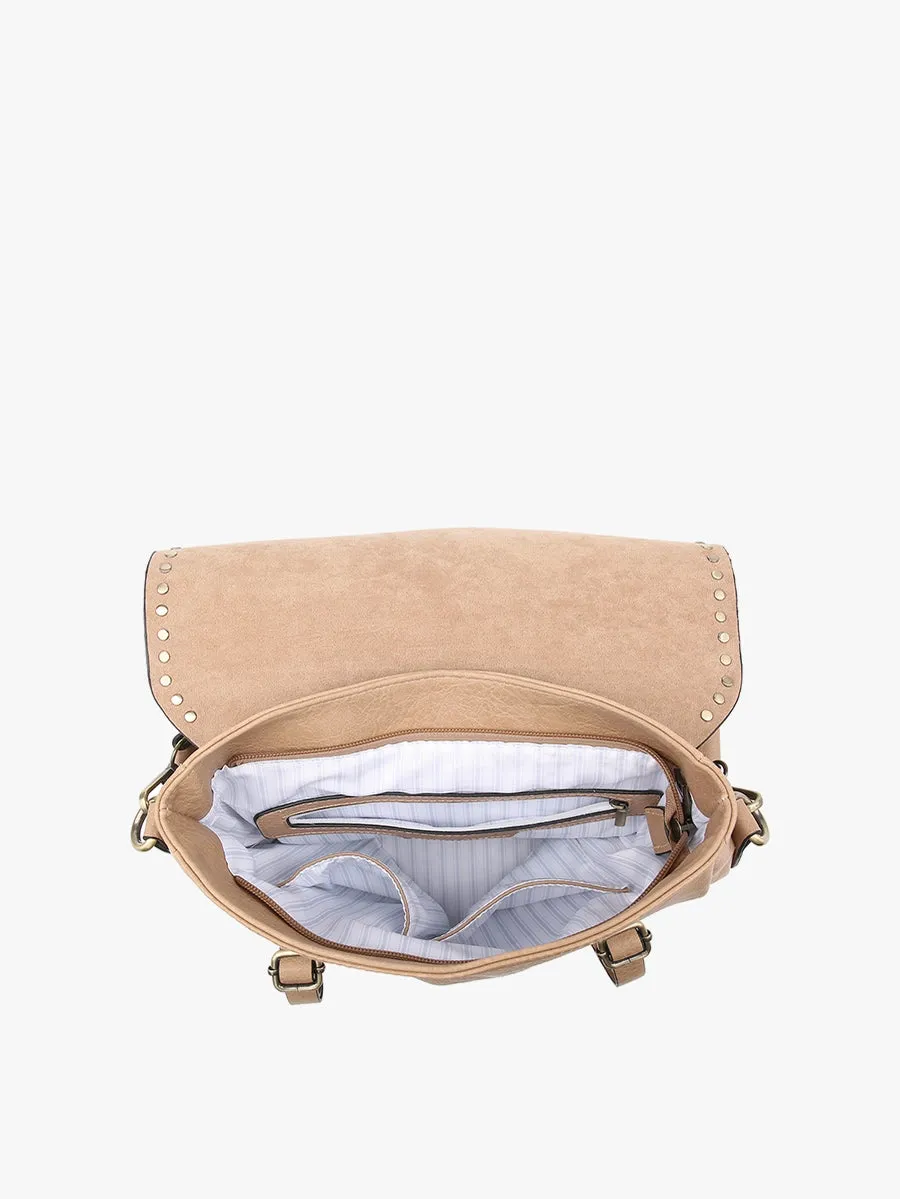 Indigo Studded Backpack