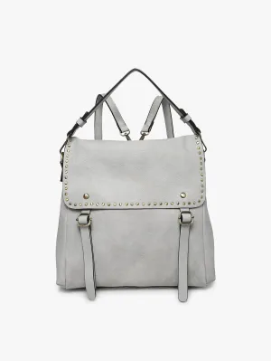 Indigo Studded Backpack