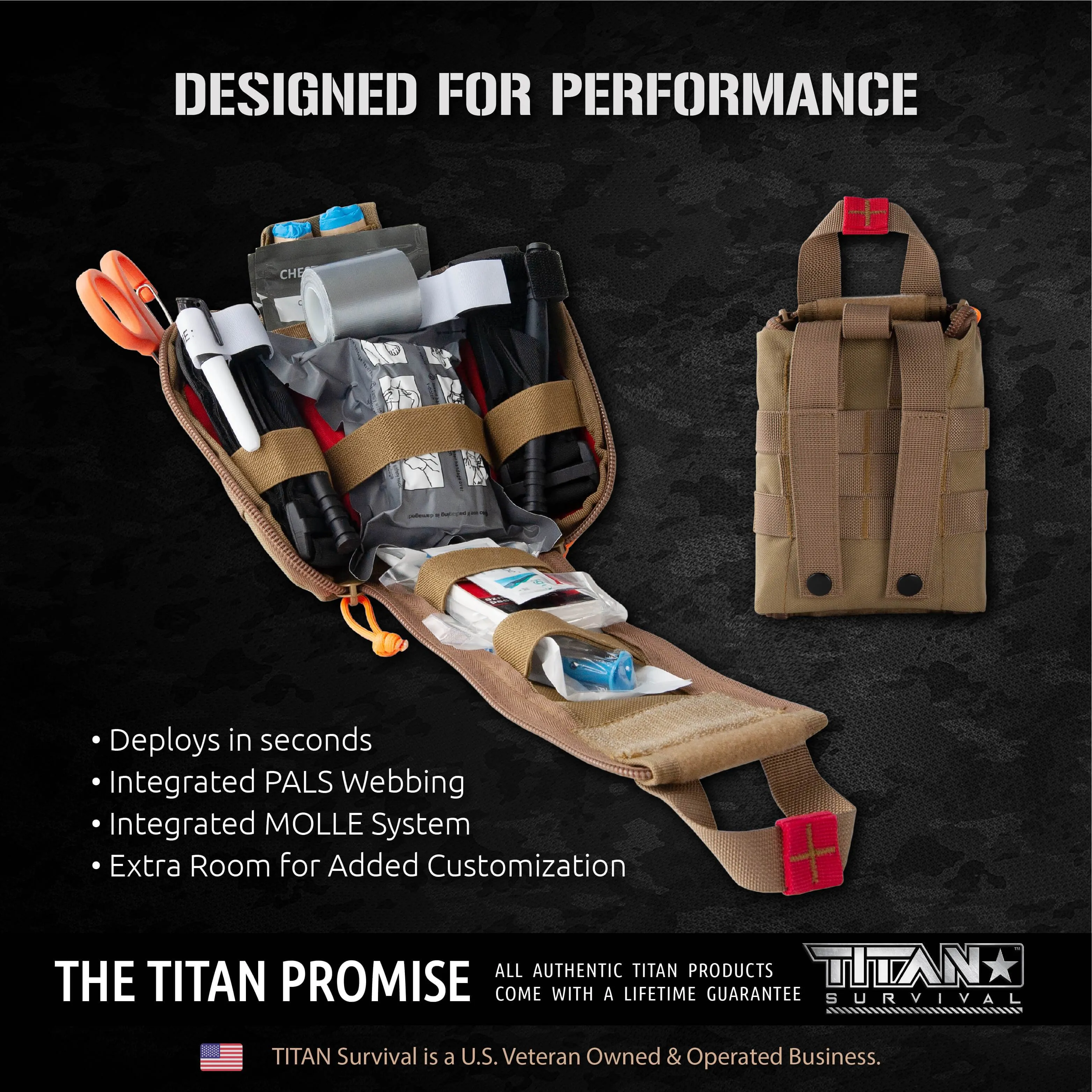 Individual First Aid Kit (IFAK) - 2 CAT Tourniquets