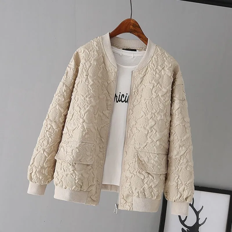 INSTOCK-Korean version loose casual versatile jacket