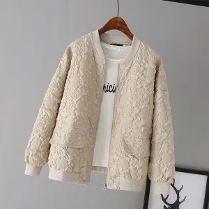 INSTOCK-Korean version loose casual versatile jacket