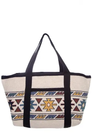 Isabel Marant Multicolor Darwen Printed Jacquard Tote