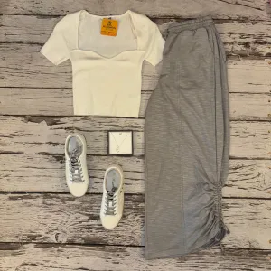 Ivory Square Neck Top