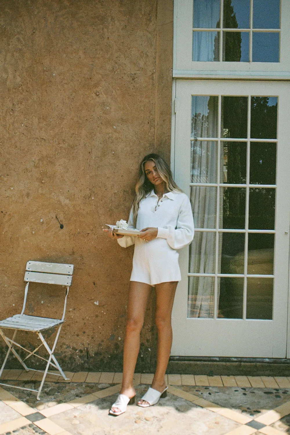 Jayla Playsuit - White