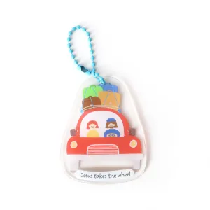 Jesus Takes the Wheel {Acrylic Keychain}