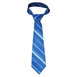 Joker Blue Tie Necktie Suit Matching Movie Character Cosplay Halloween Carnival Costume Accessories
