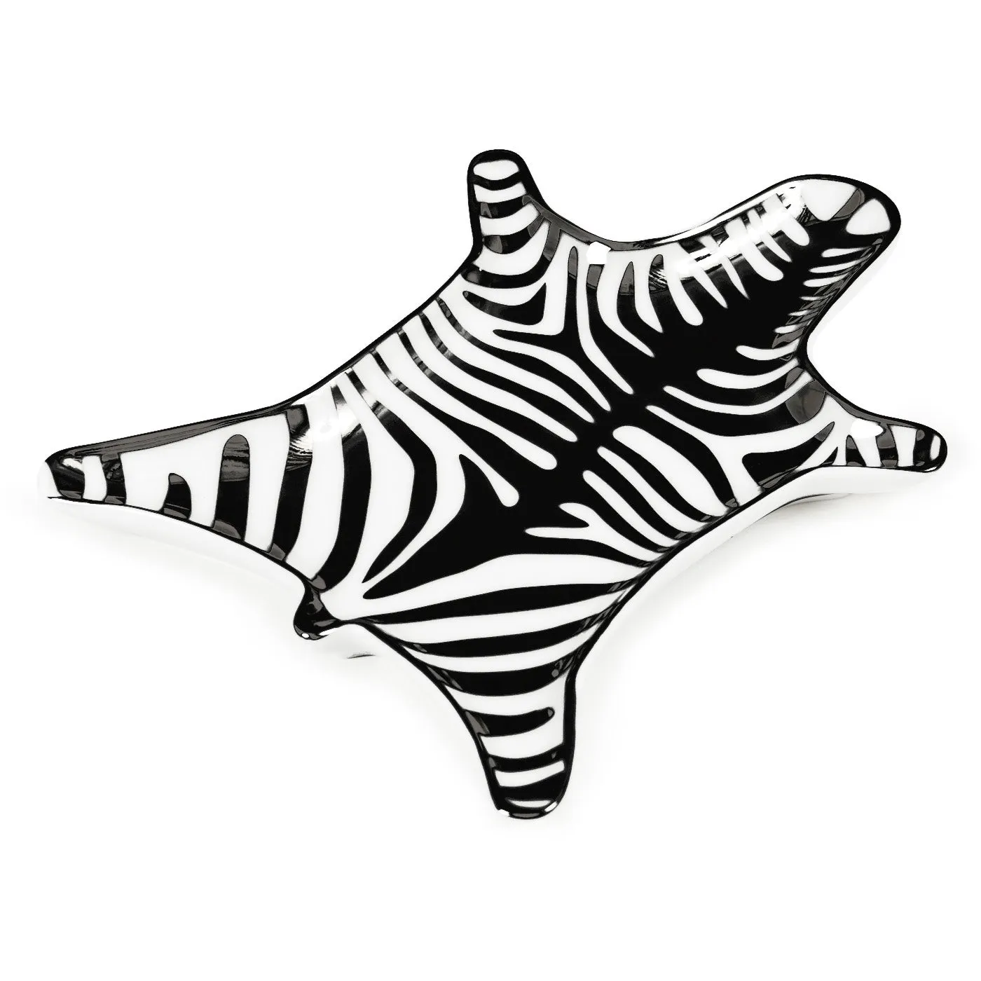 Jonathan Adler Gold or Black Carnaby Zebra Stacking Dish