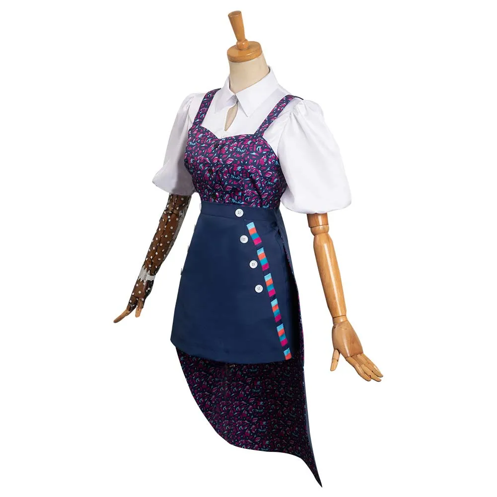 Joy Ride Kat Cosplay Costume Blue Outfits Halloween Carnival Suit