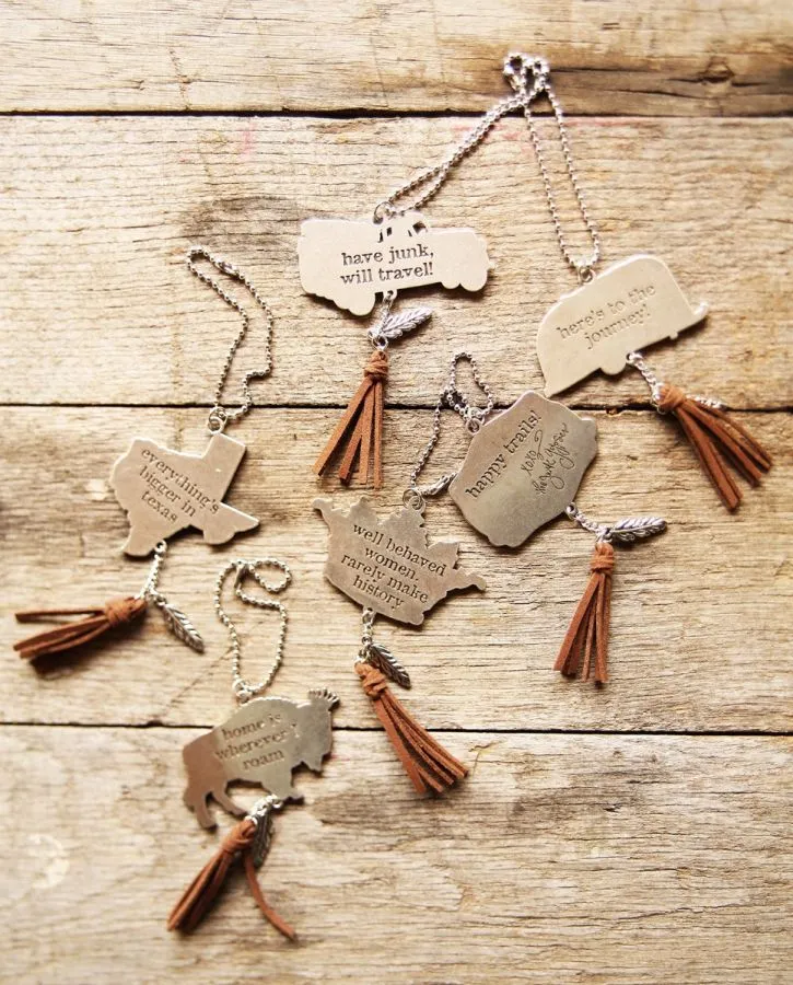 Junk Gypsy Crown Car Charm