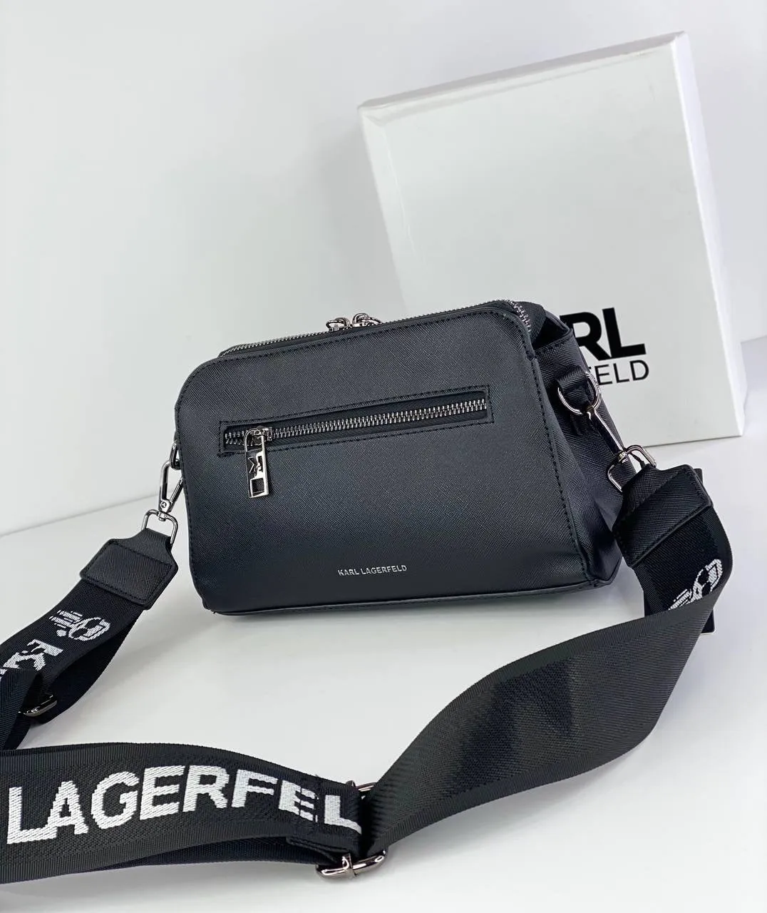 Karl Lagerfeld Crossbody Bag with Iconic Charm