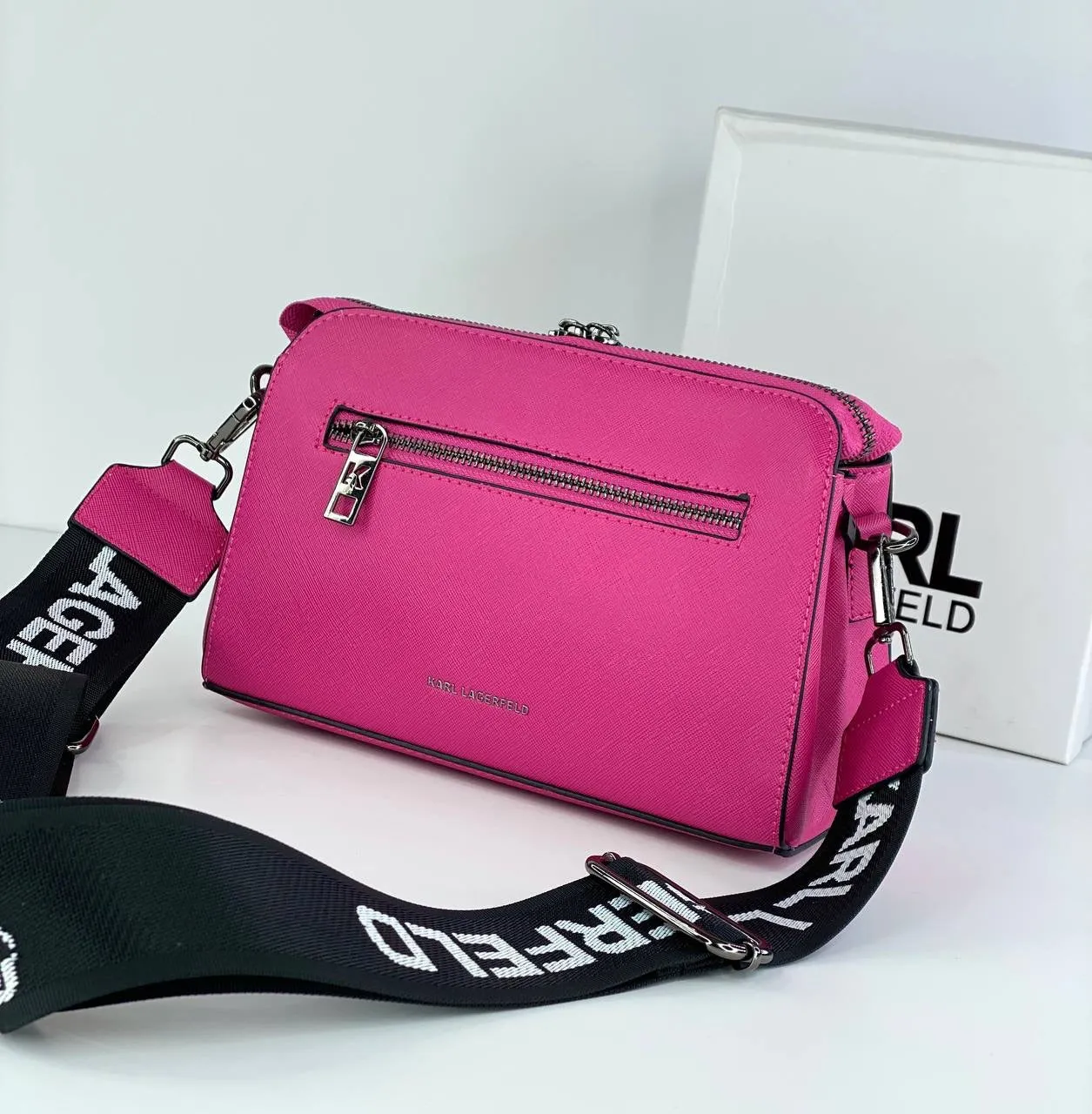 Karl Lagerfeld Crossbody Bag with Iconic Charm