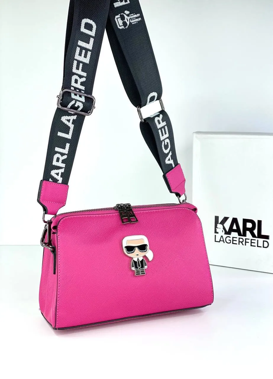 Karl Lagerfeld Crossbody Bag with Iconic Charm