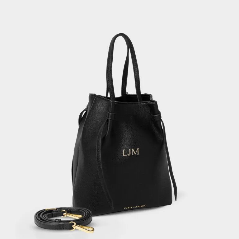 Katie Loxton Celina  Bucket Bag in Black