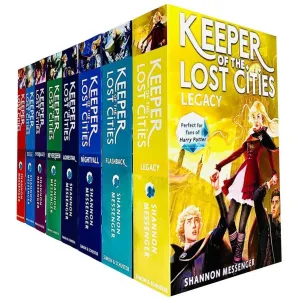 Keeper of the Lost Cities Series Volume 1 - 8 Books Set by Shannon Messenger