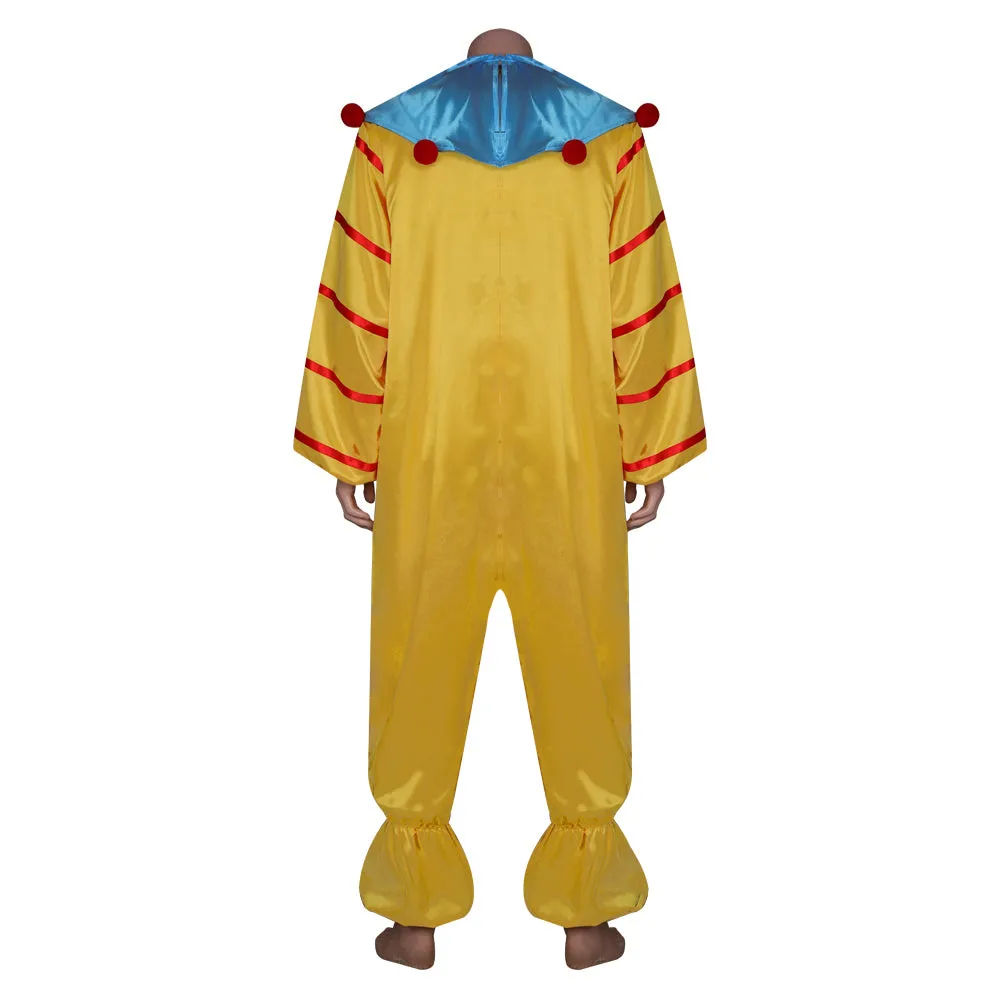 Killer Klowns From Outer Space Cosplay Costume Jumpsuit Outfits Halloween Carnival Suit
