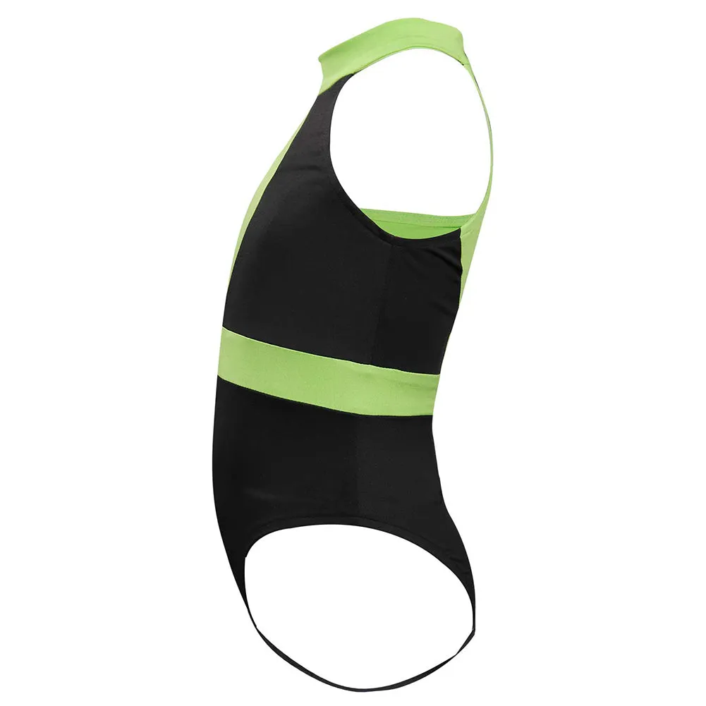 Kim Possible Shego Swimsuit Cosplay Costume Kids Girls Jumpsuit  Swimwear Outfits Halloween Carnival Suit