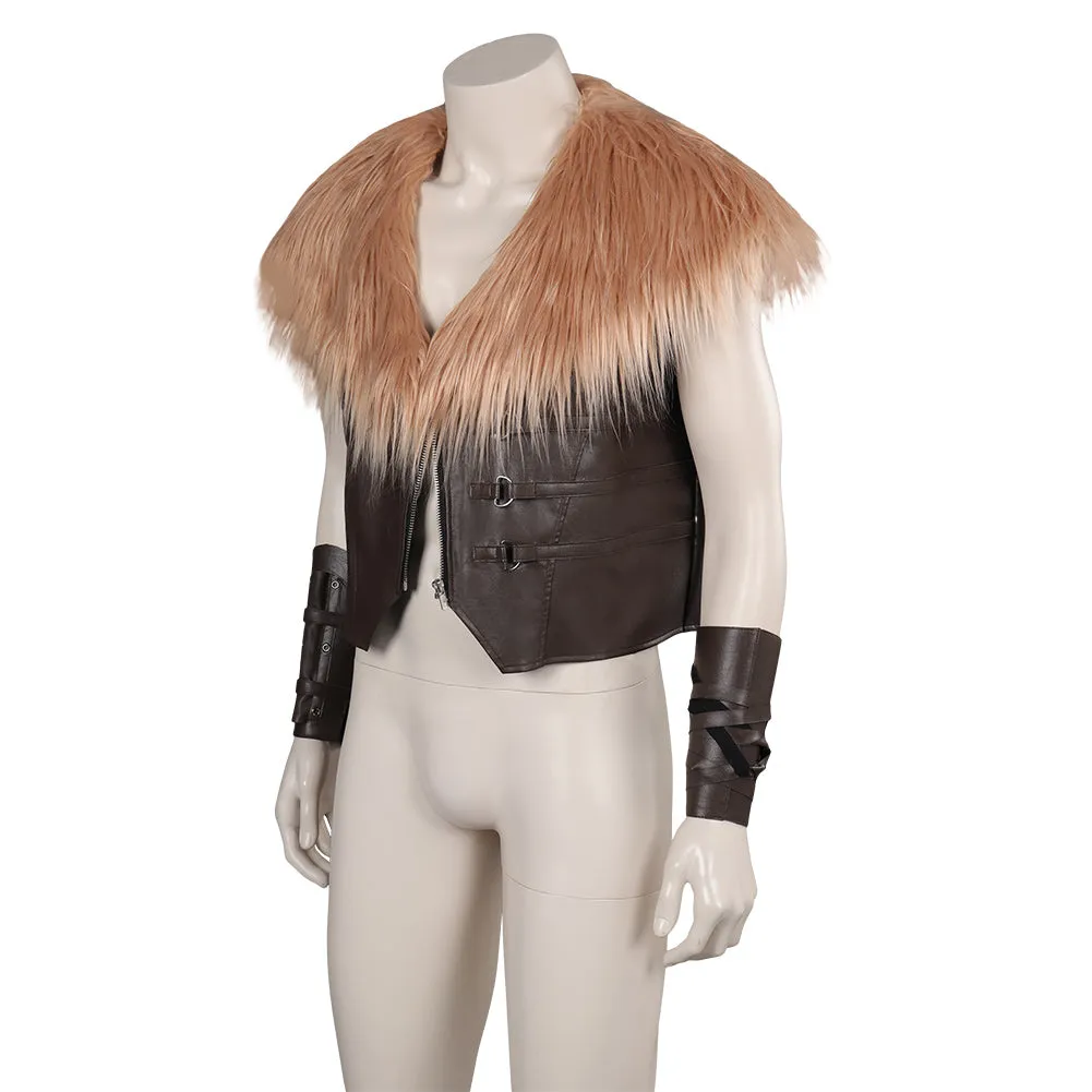 Kraven the Hunter Kraven Cosplay Costume Men Vest Halloween Carnival Suit