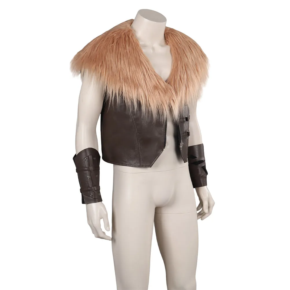 Kraven the Hunter Kraven Cosplay Costume Men Vest Halloween Carnival Suit
