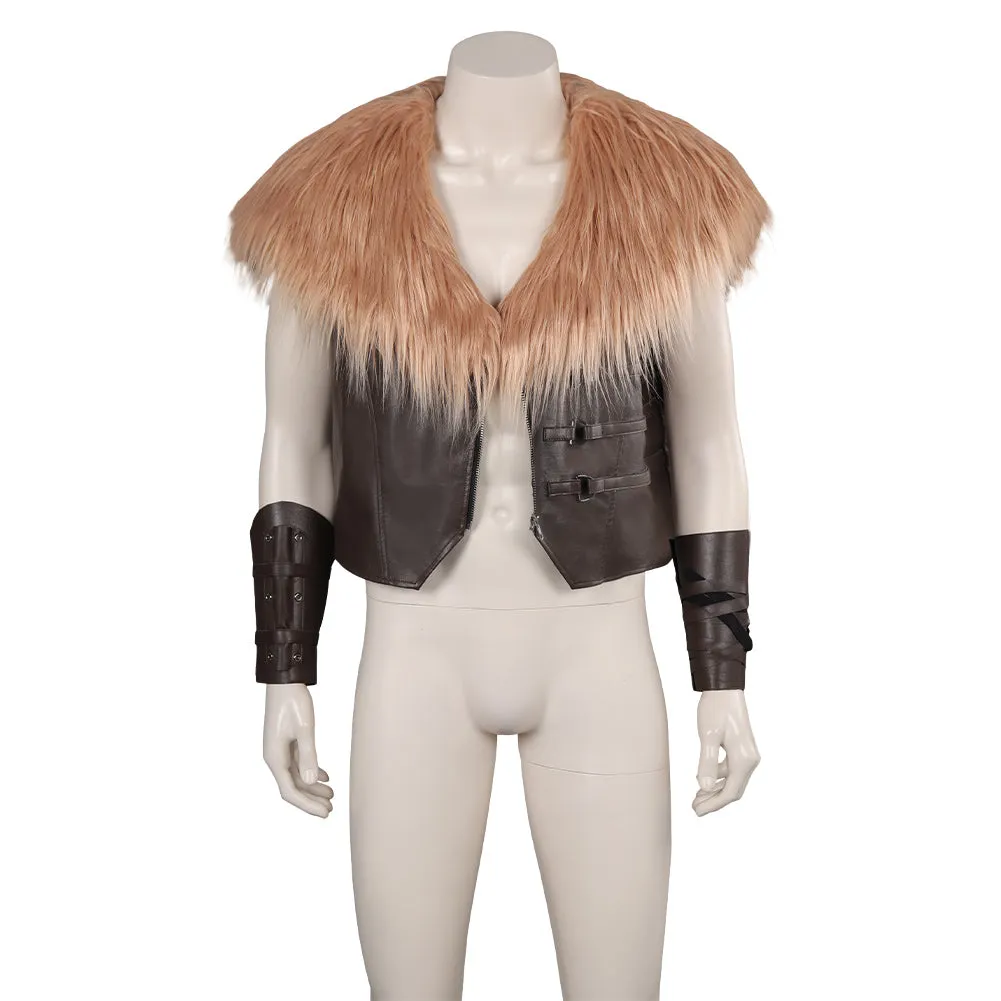 Kraven the Hunter Kraven Cosplay Costume Men Vest Halloween Carnival Suit