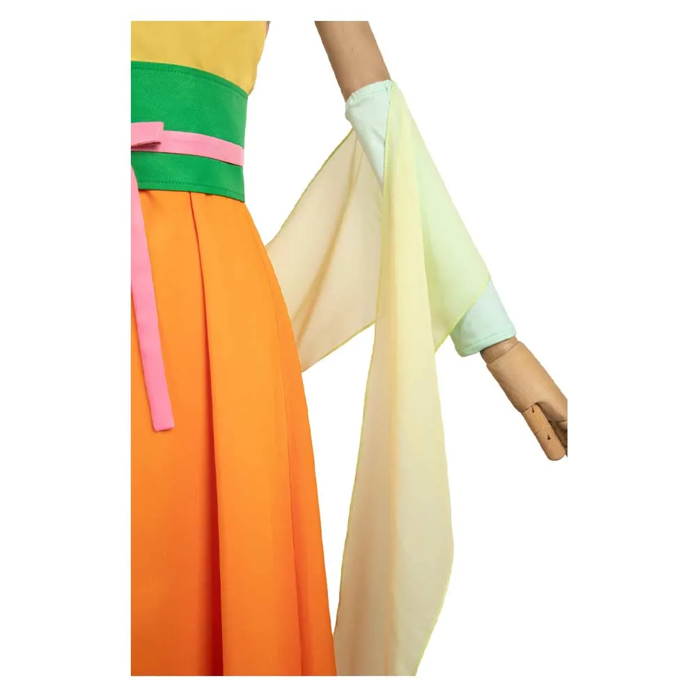 Kusuriya No Hitorigoto Maomao Orange Hanfu Dress Cosplay Costume Outfits Halloween Carnival Suit
