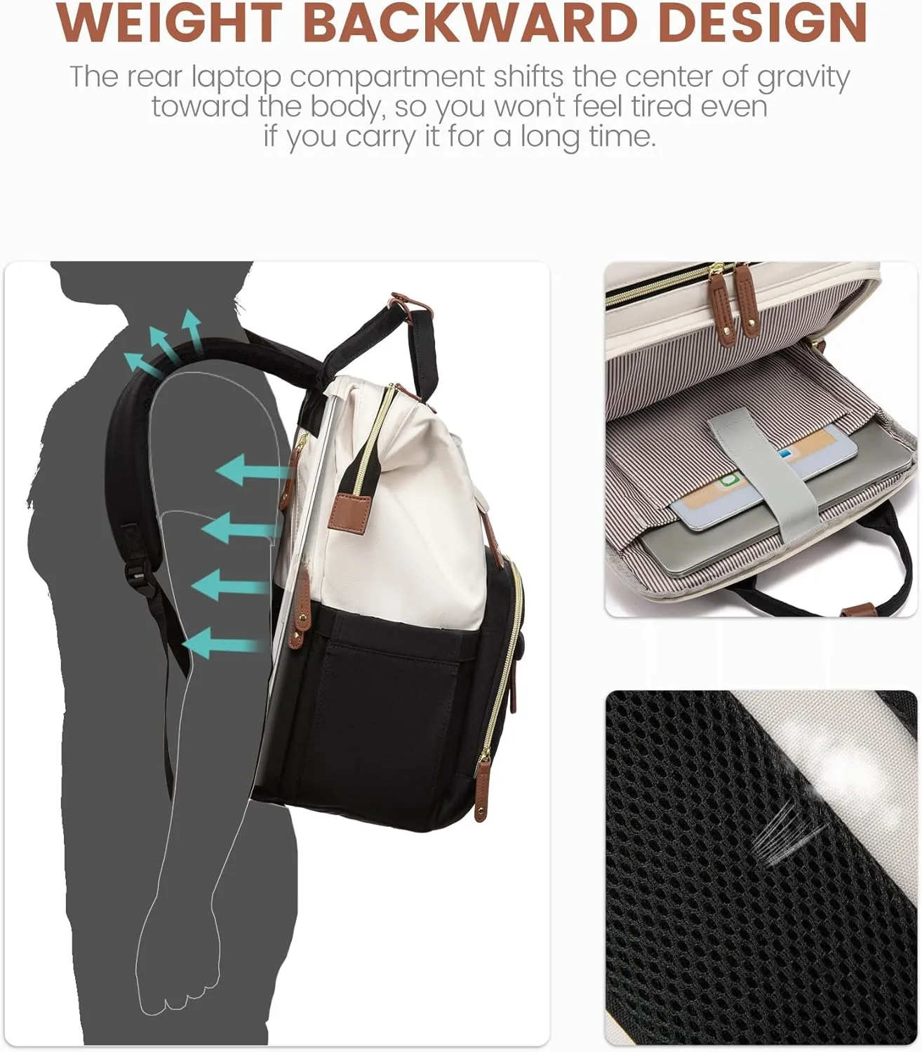 Laptop Backpack, 15.6" 17.3"